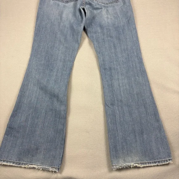 2000s Abercrombie & Fitch Low Rise Y2K Flare Leg Jeans - Picture 8 of 10